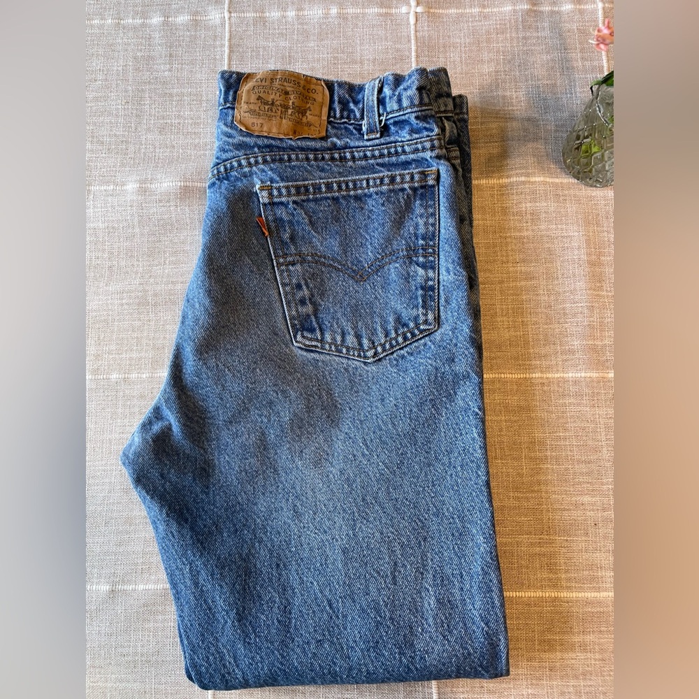VINTAGE 90's Levi's 34X30 Orange Tab